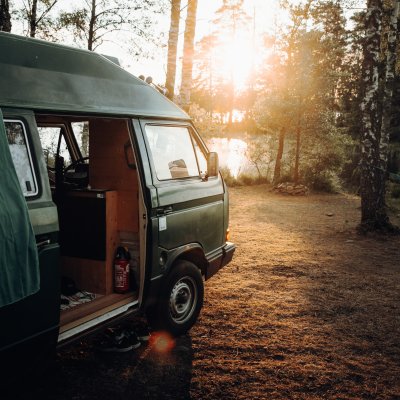 vanlife-sunset